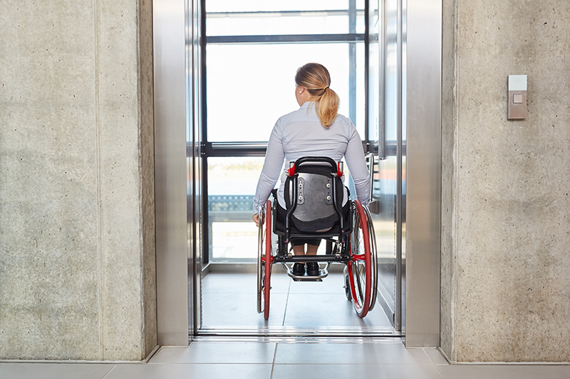 Dimensioni ascensori per disabili